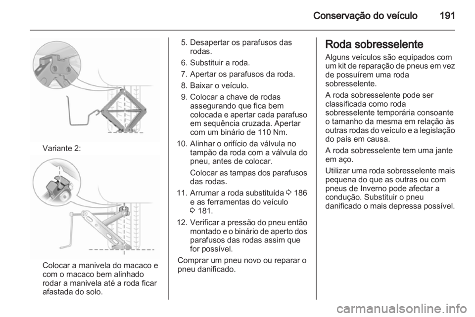 OPEL CORSA 2013  Manual de Instruções (in Portugues) 
