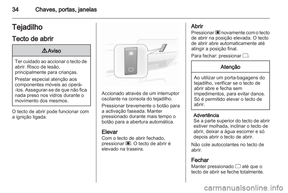 OPEL CORSA 2013  Manual de Instruções (in Portugues) 