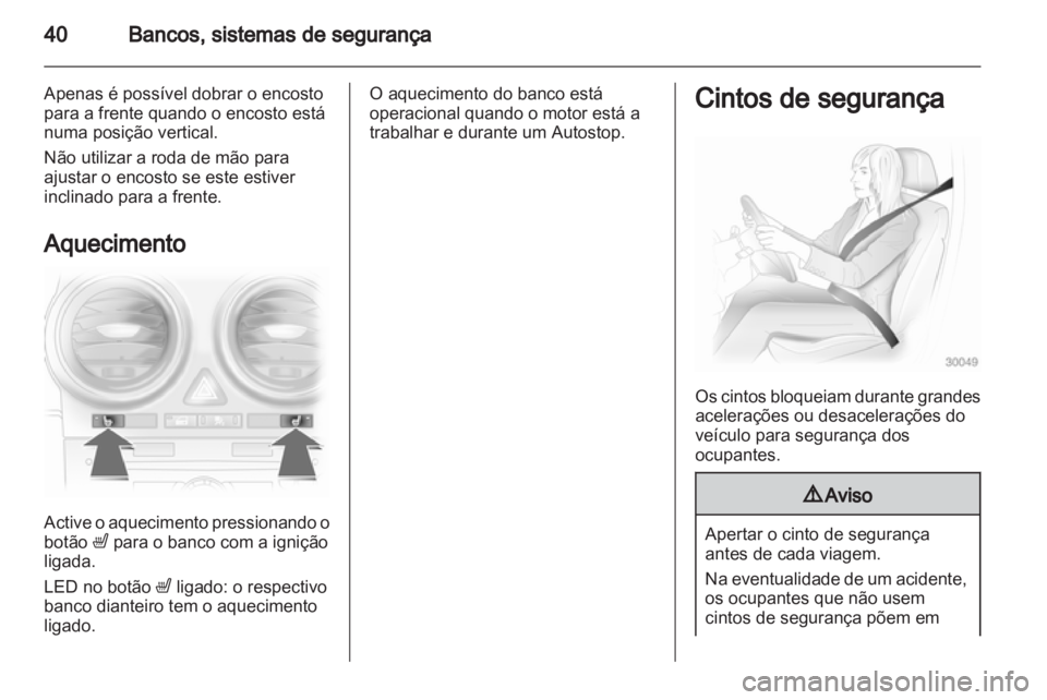 OPEL CORSA 2013  Manual de Instruções (in Portugues) 