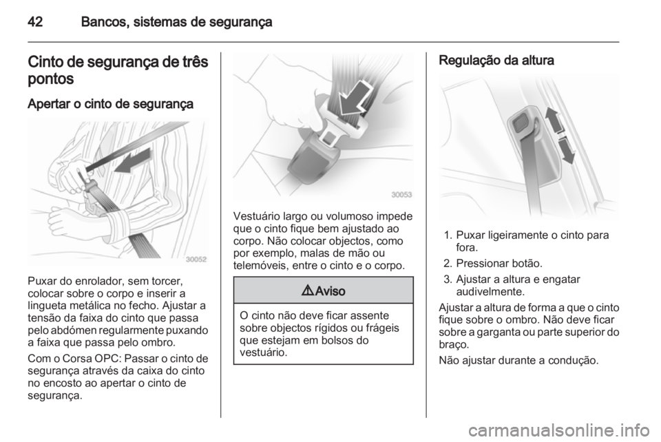 OPEL CORSA 2013  Manual de Instruções (in Portugues) 