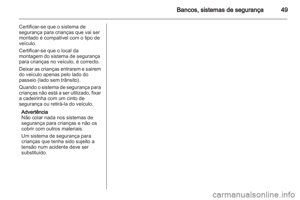 OPEL CORSA 2013  Manual de Instruções (in Portugues) 