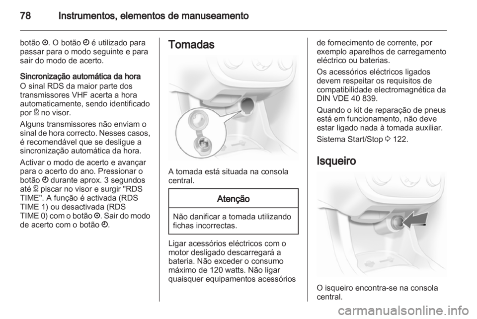 OPEL CORSA 2013  Manual de Instruções (in Portugues) 