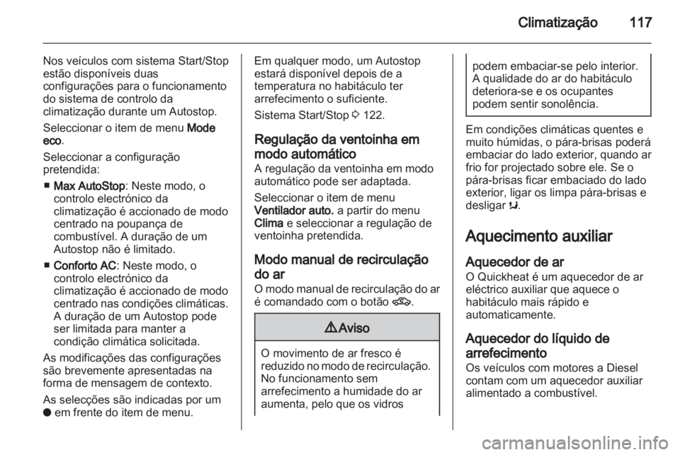 OPEL CORSA 2013.5  Manual de Instruções (in Portugues) 