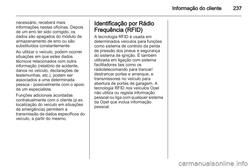 OPEL CORSA 2013.5  Manual de Instruções (in Portugues) 