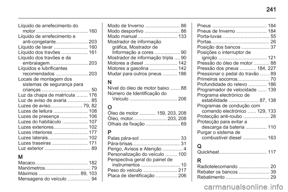 OPEL CORSA 2013.5  Manual de Instruções (in Portugues) 