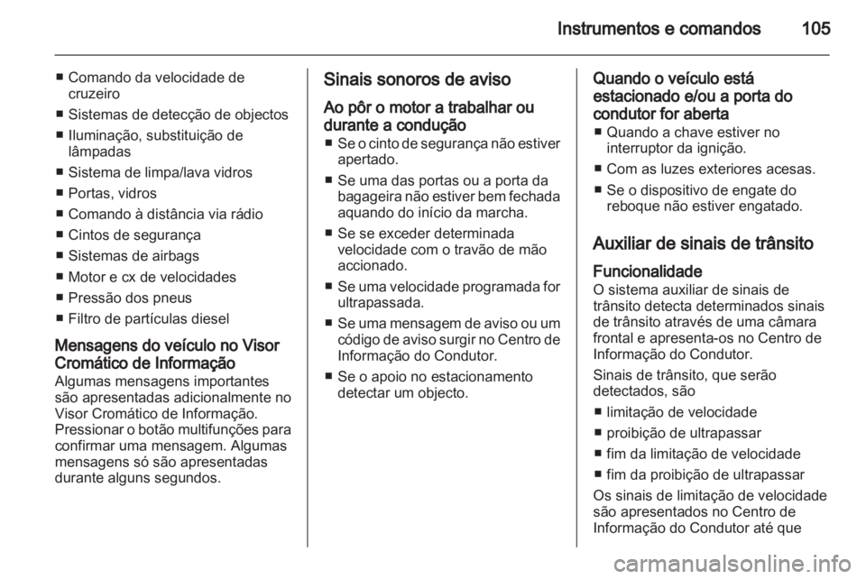 OPEL INSIGNIA 2010  Manual de Instruções (in Portugues) 