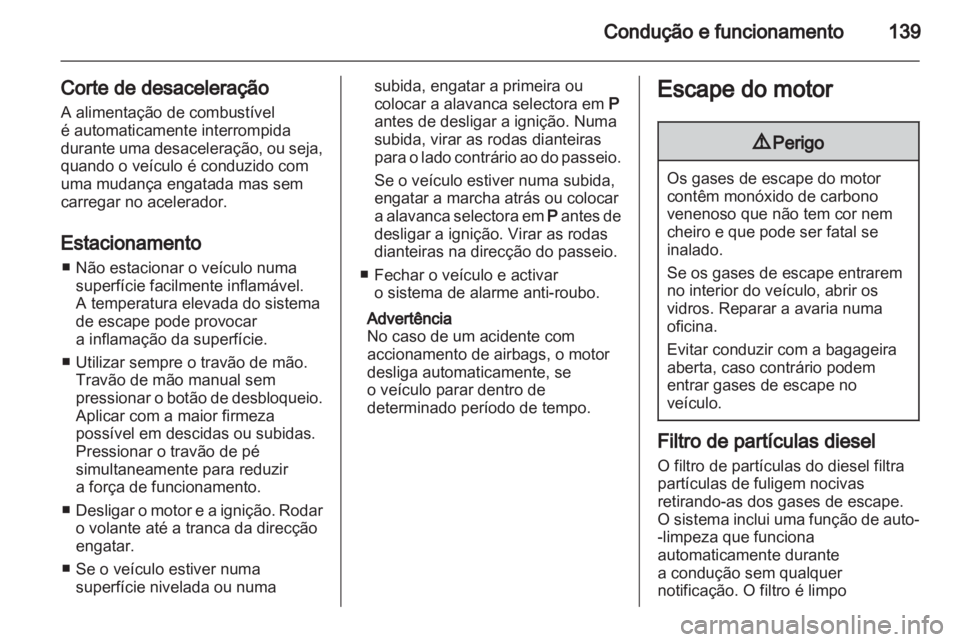 OPEL INSIGNIA 2010  Manual de Instruções (in Portugues) 