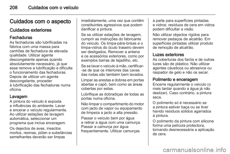 OPEL INSIGNIA 2010  Manual de Instruções (in Portugues) 