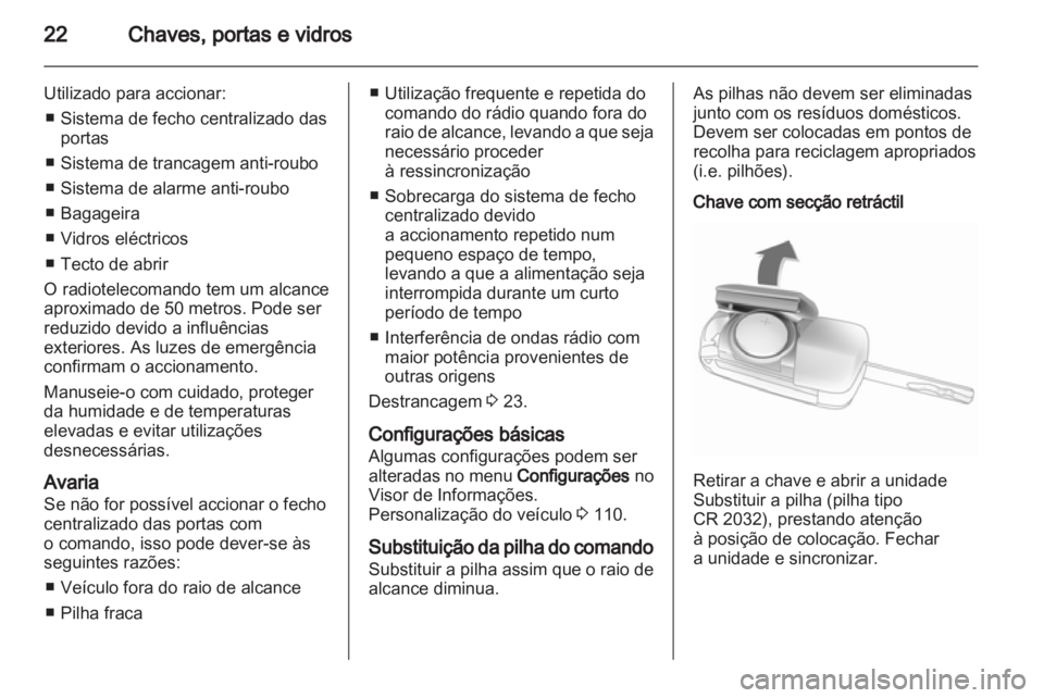 OPEL INSIGNIA 2010  Manual de Instruções (in Portugues) 
