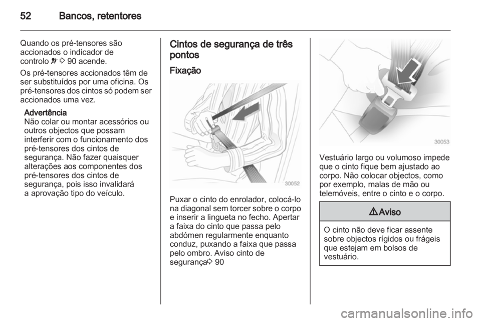OPEL INSIGNIA 2010  Manual de Instruções (in Portugues) 