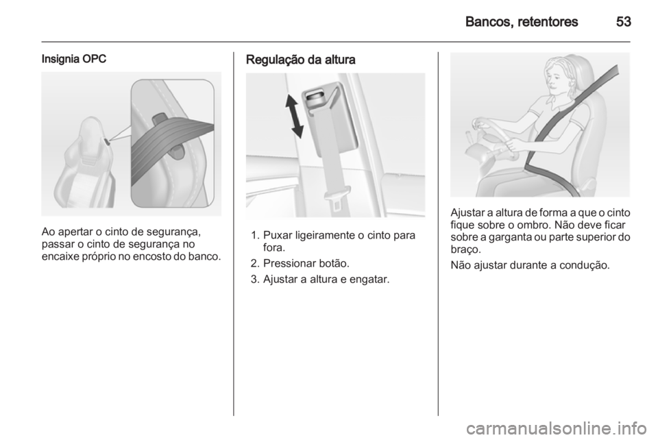 OPEL INSIGNIA 2010  Manual de Instruções (in Portugues) 