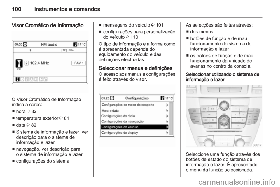 OPEL INSIGNIA 2010  Manual de Instruções (in Portugues) 