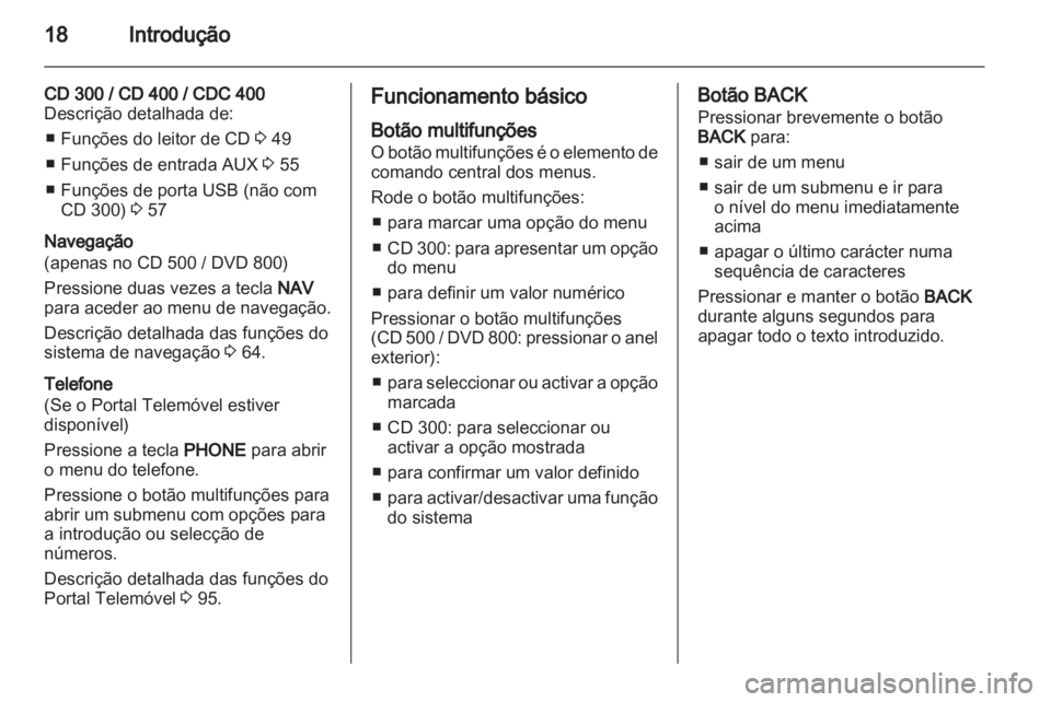 OPEL INSIGNIA 2010.5  Manual de Informação e Lazer (in Portugues) 