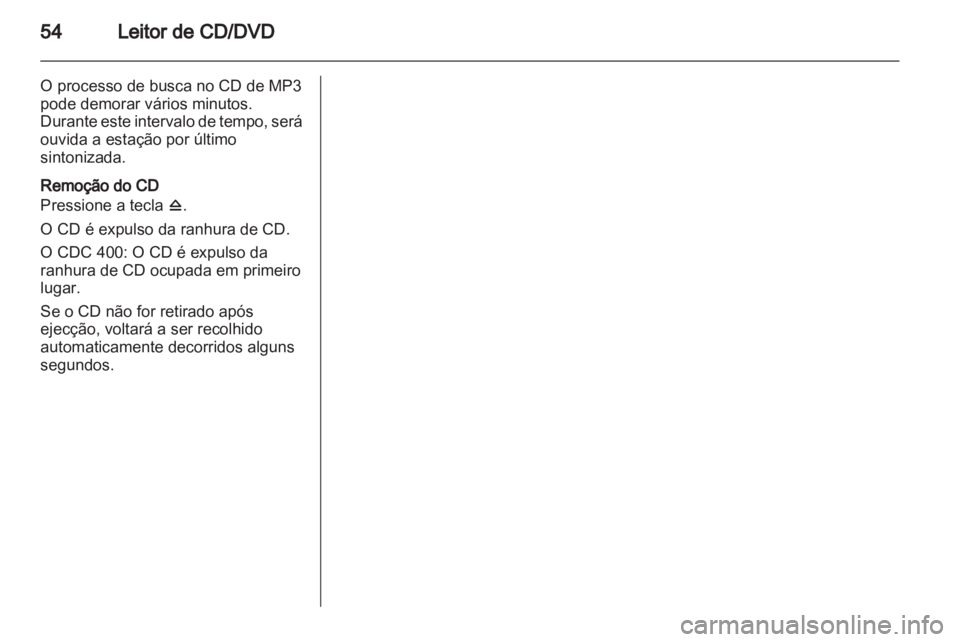 OPEL INSIGNIA 2010.5  Manual de Informação e Lazer (in Portugues) 