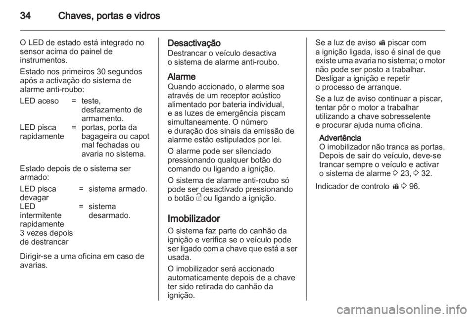 OPEL INSIGNIA 2010.5  Manual de Instruções (in Portugues) 