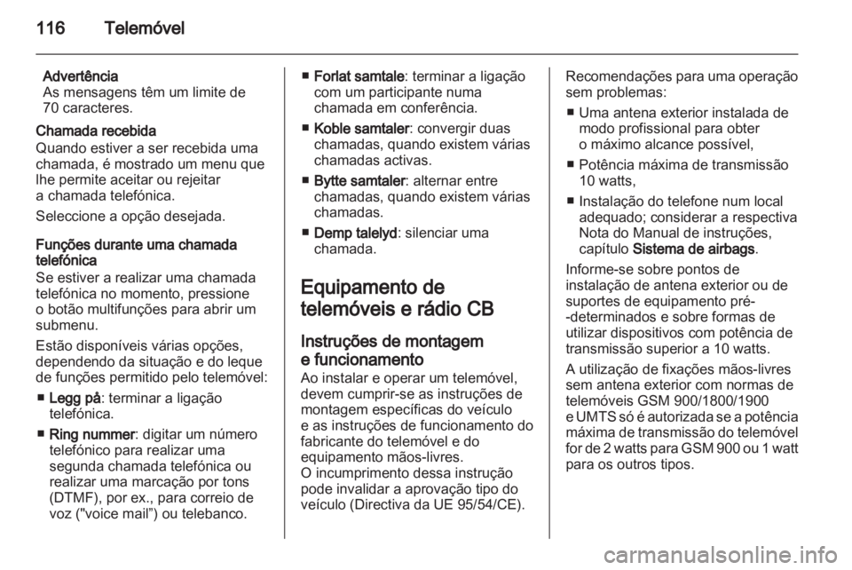OPEL INSIGNIA 2011  Manual de Informação e Lazer (in Portugues) 