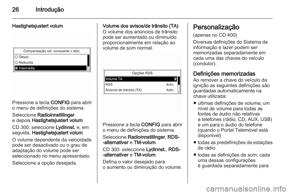 OPEL INSIGNIA 2011  Manual de Informação e Lazer (in Portugues) 