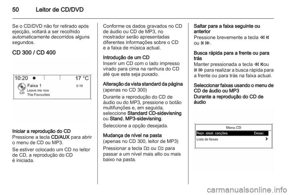 OPEL INSIGNIA 2011  Manual de Informação e Lazer (in Portugues) 