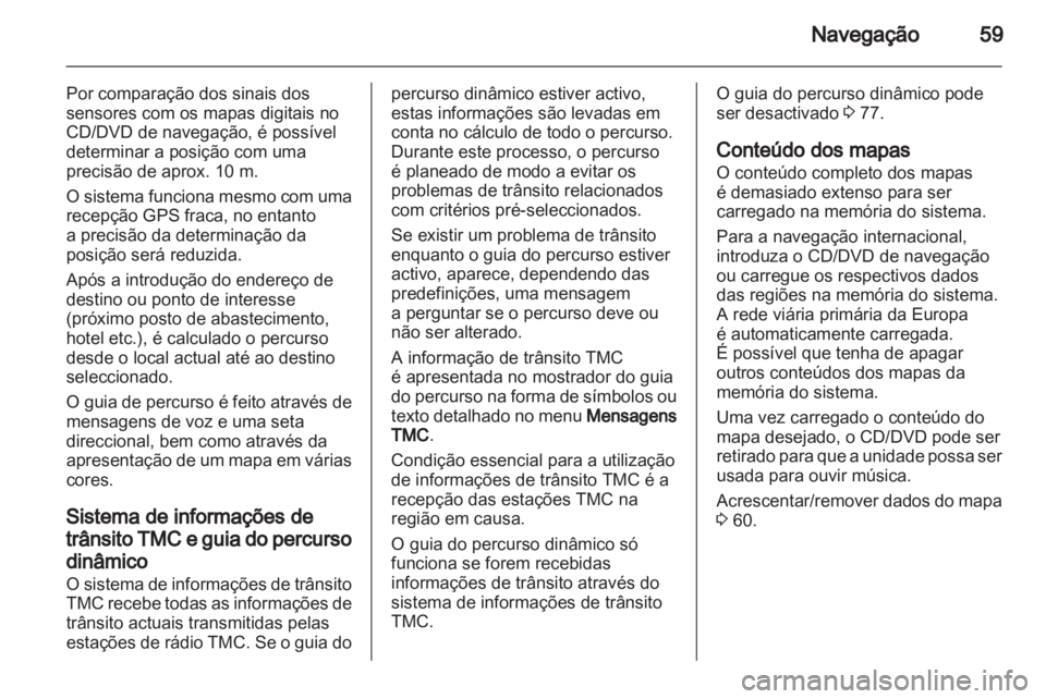 OPEL INSIGNIA 2011  Manual de Informação e Lazer (in Portugues) 