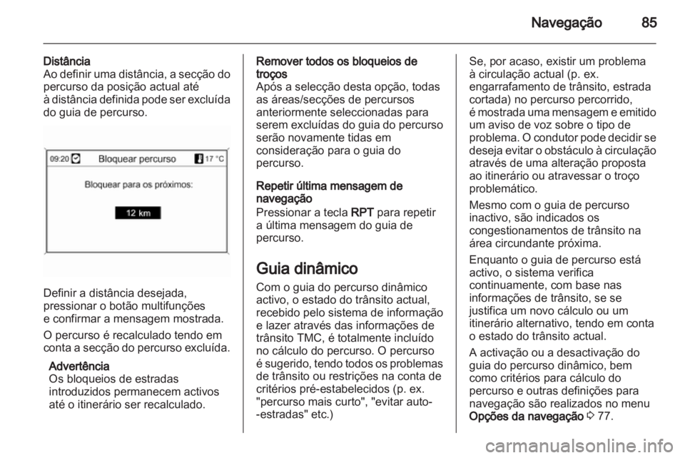 OPEL INSIGNIA 2011  Manual de Informação e Lazer (in Portugues) 