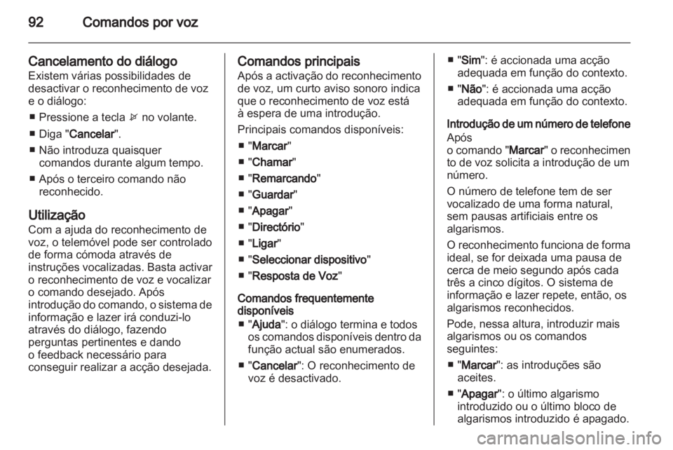 OPEL INSIGNIA 2011  Manual de Informação e Lazer (in Portugues) 