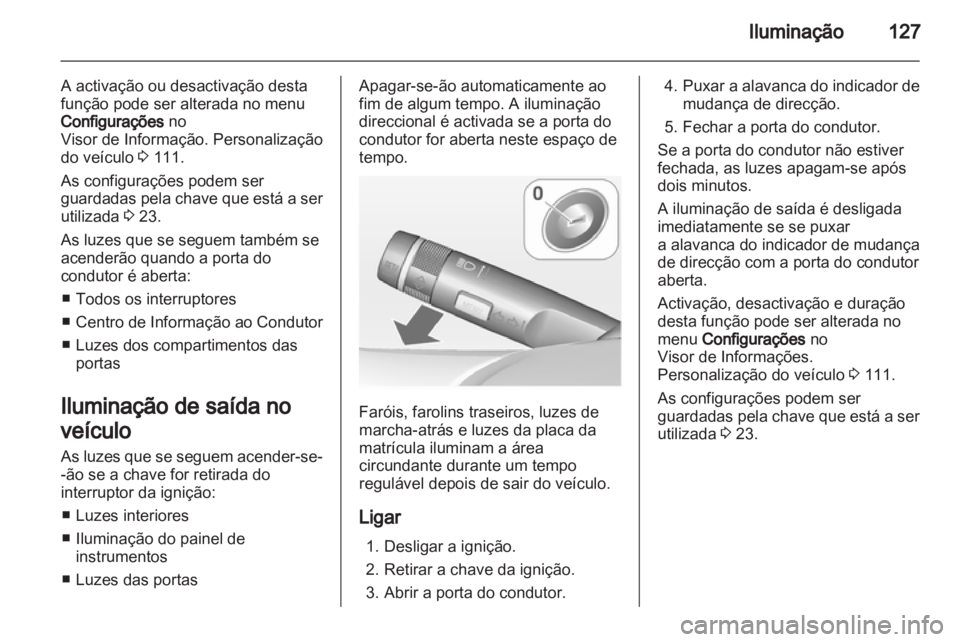 OPEL INSIGNIA 2011  Manual de Instruções (in Portugues) 