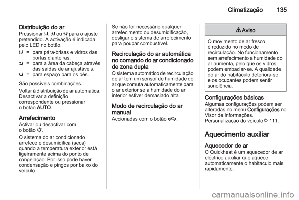 OPEL INSIGNIA 2011  Manual de Instruções (in Portugues) 