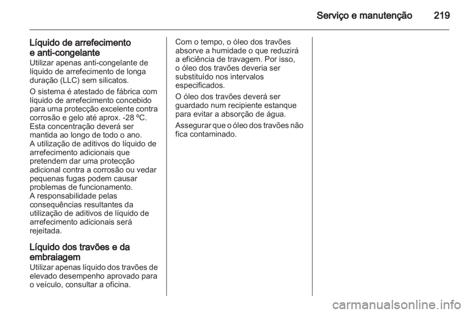 OPEL INSIGNIA 2011  Manual de Instruções (in Portugues) 