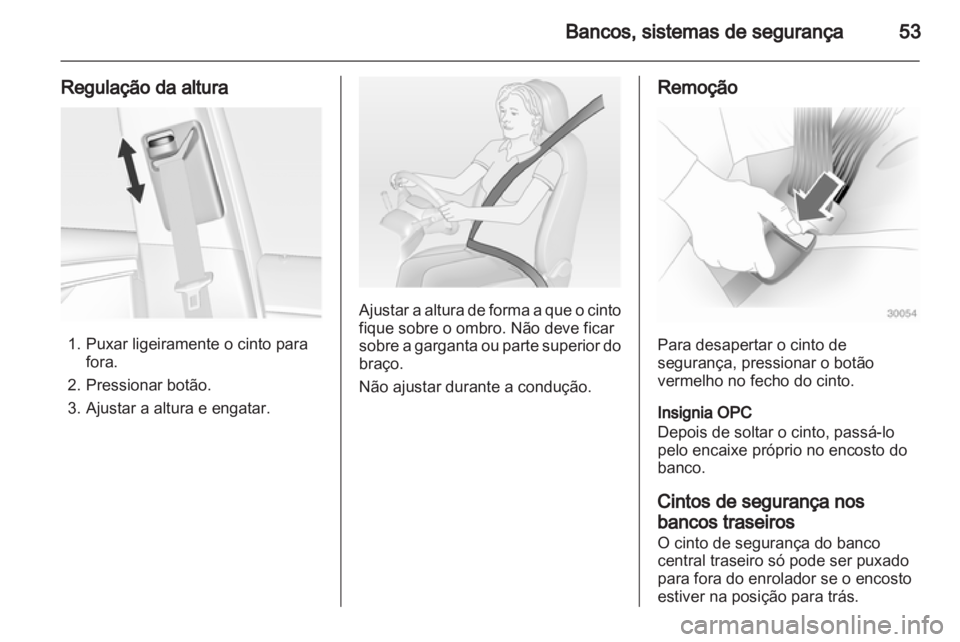 OPEL INSIGNIA 2011  Manual de Instruções (in Portugues) 