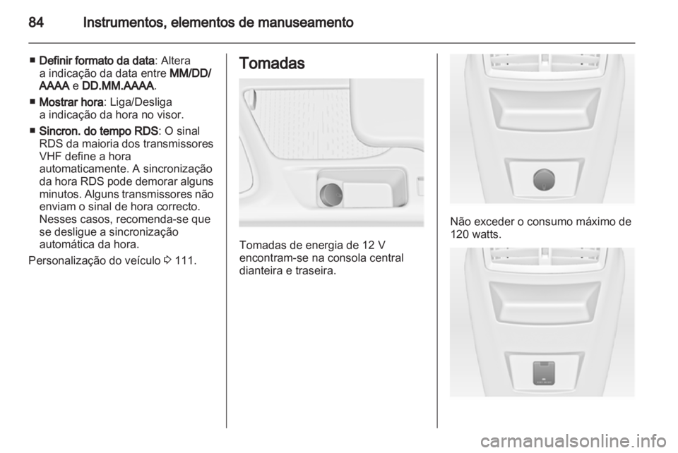 OPEL INSIGNIA 2011  Manual de Instruções (in Portugues) 