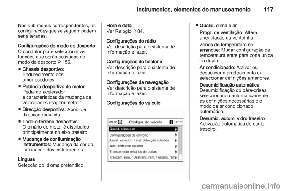 OPEL INSIGNIA 2011.5  Manual de Instruções (in Portugues) 