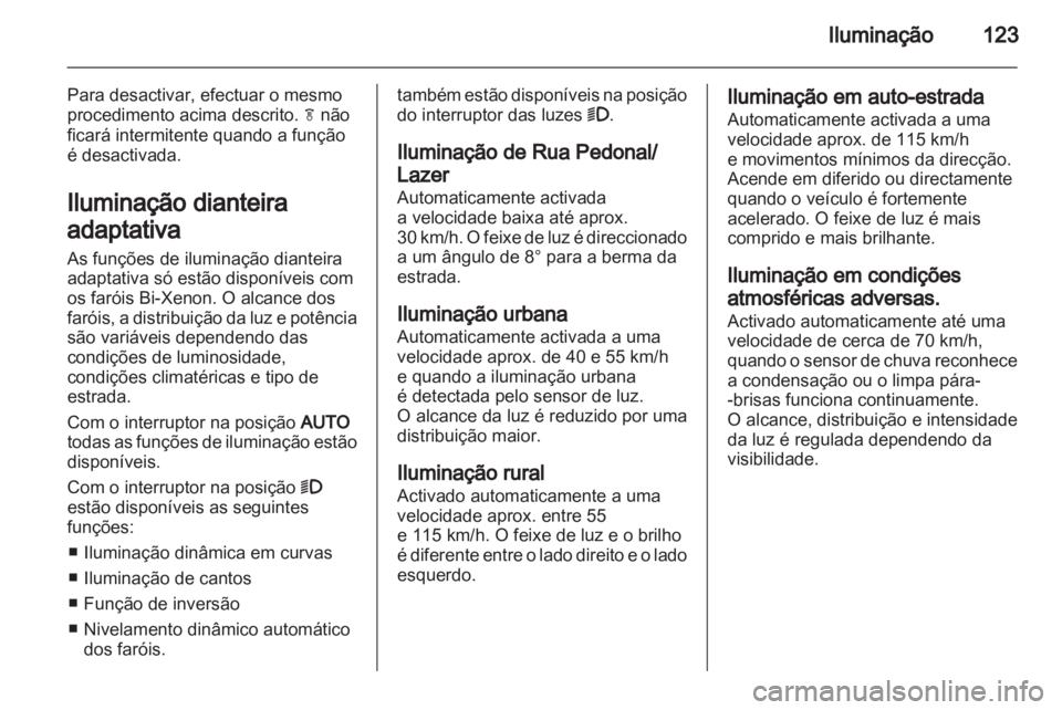 OPEL INSIGNIA 2011.5  Manual de Instruções (in Portugues) 