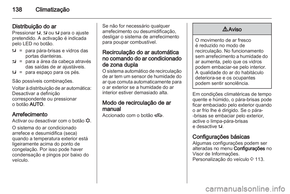 OPEL INSIGNIA 2011.5  Manual de Instruções (in Portugues) 