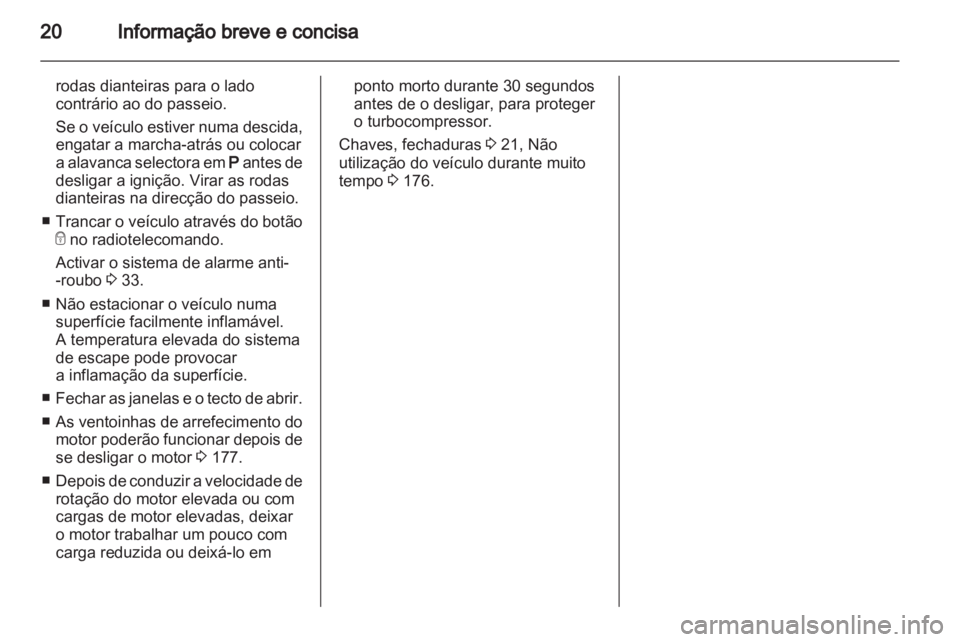 OPEL INSIGNIA 2011.5  Manual de Instruções (in Portugues) 
