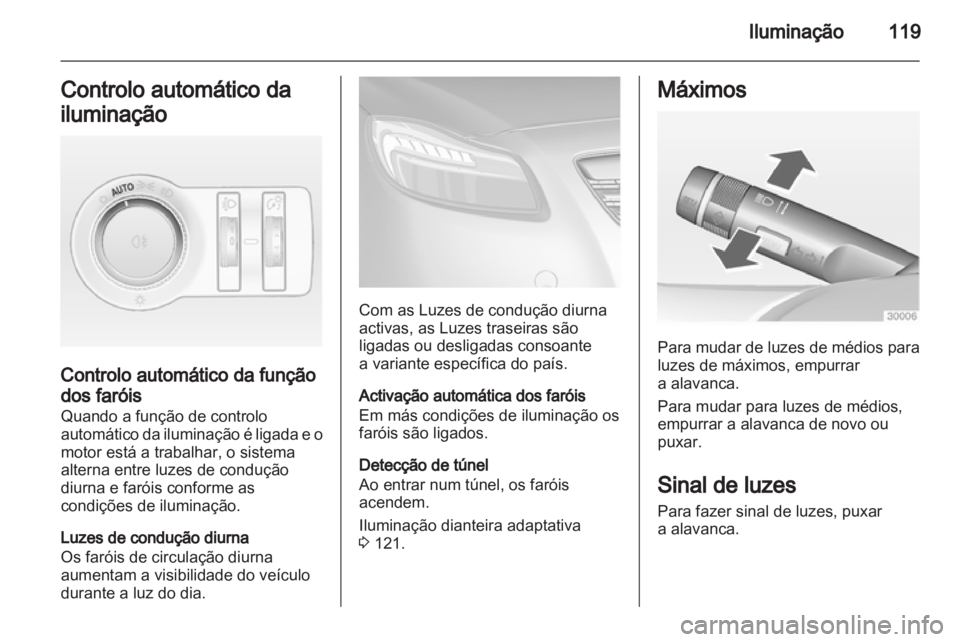 OPEL INSIGNIA 2012  Manual de Instruções (in Portugues) 