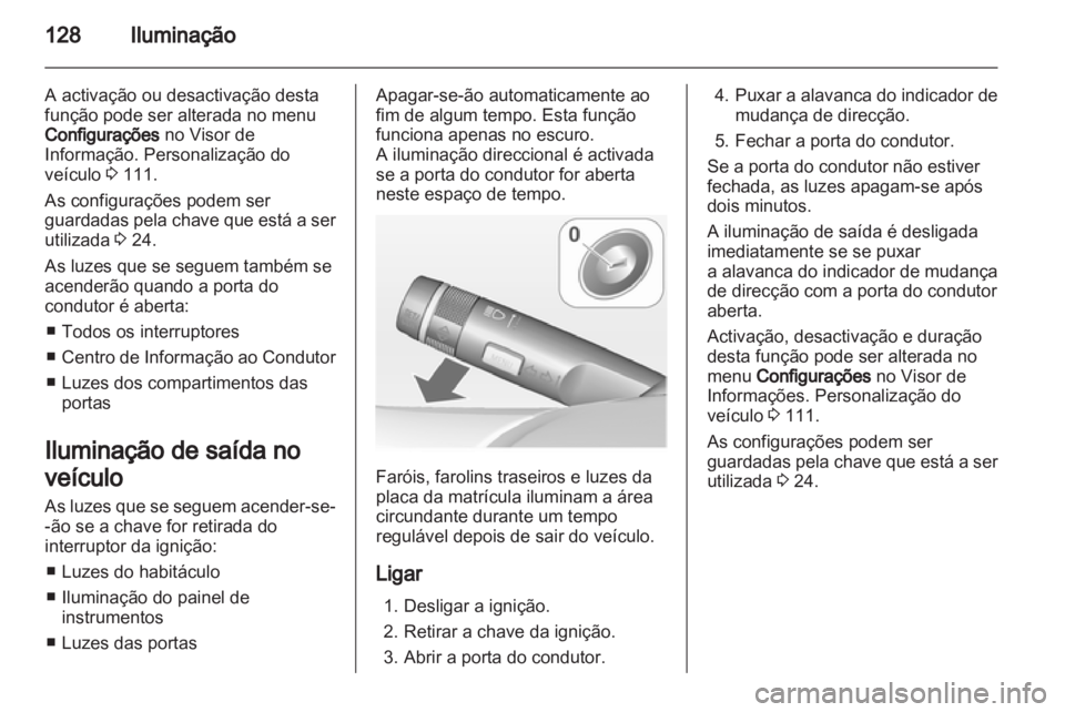 OPEL INSIGNIA 2012  Manual de Instruções (in Portugues) 