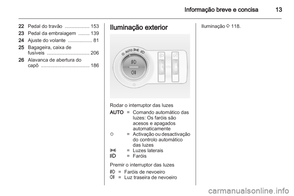 OPEL INSIGNIA 2012  Manual de Instruções (in Portugues) 