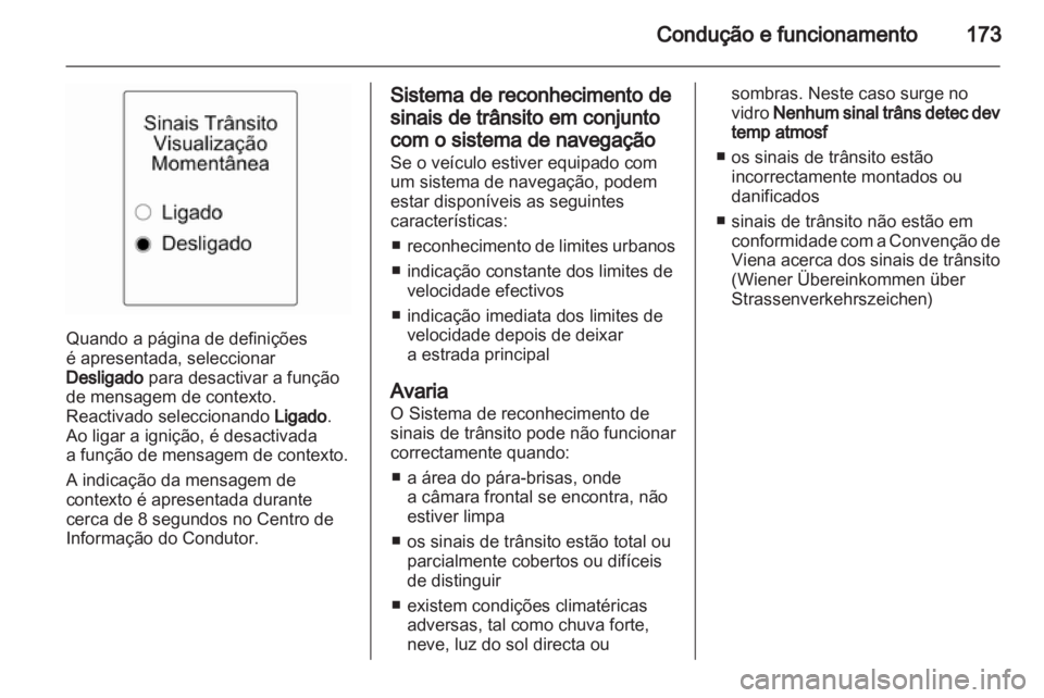 OPEL INSIGNIA 2012  Manual de Instruções (in Portugues) 
