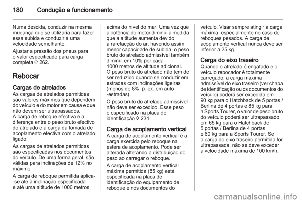 OPEL INSIGNIA 2012  Manual de Instruções (in Portugues) 