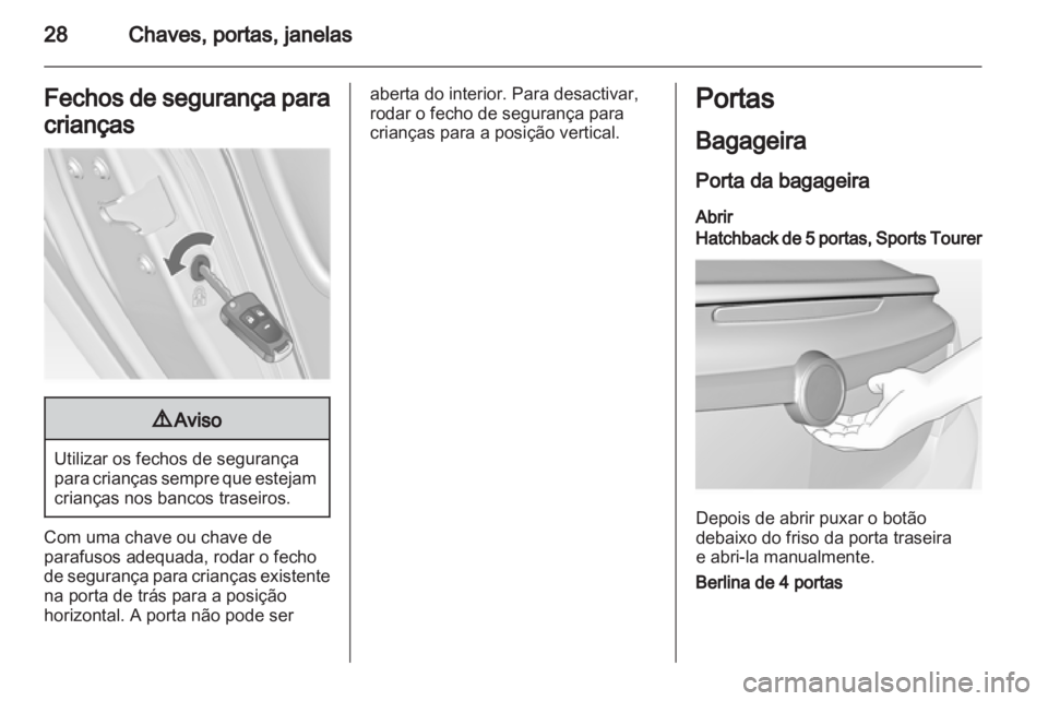 OPEL INSIGNIA 2012  Manual de Instruções (in Portugues) 