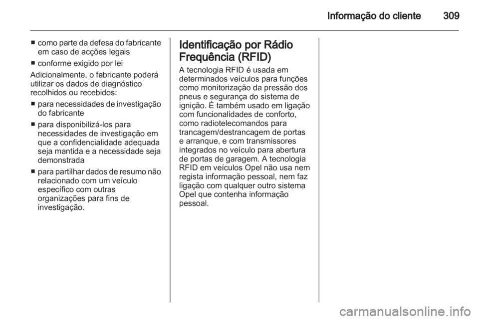 OPEL INSIGNIA 2012  Manual de Instruções (in Portugues) 