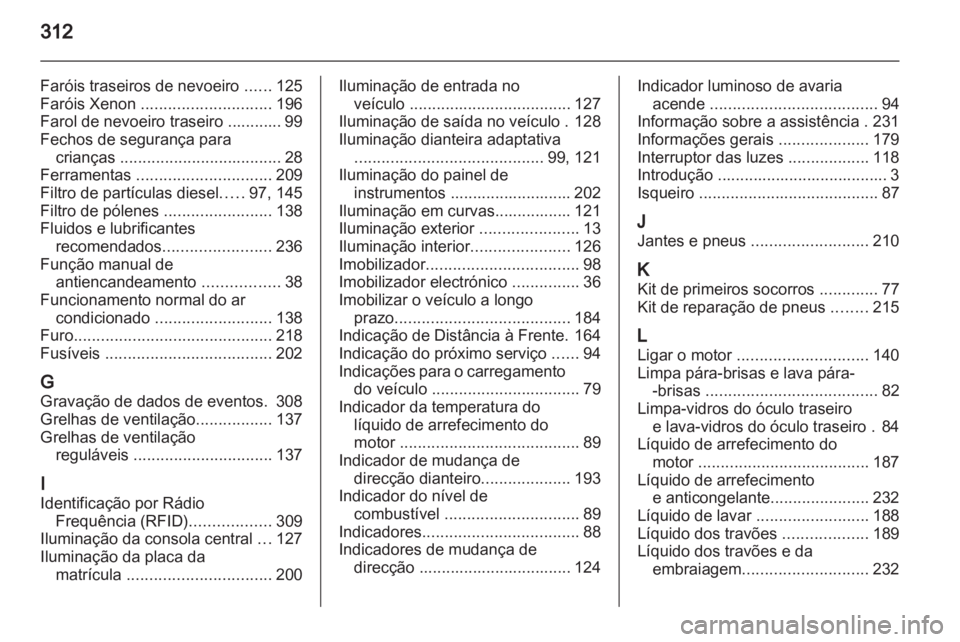 OPEL INSIGNIA 2012  Manual de Instruções (in Portugues) 