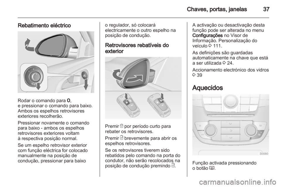 OPEL INSIGNIA 2012  Manual de Instruções (in Portugues) 