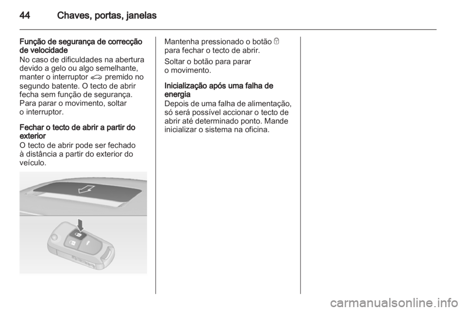 OPEL INSIGNIA 2012  Manual de Instruções (in Portugues) 