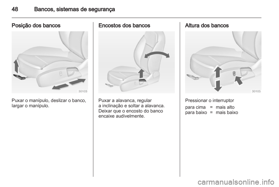 OPEL INSIGNIA 2012  Manual de Instruções (in Portugues) 