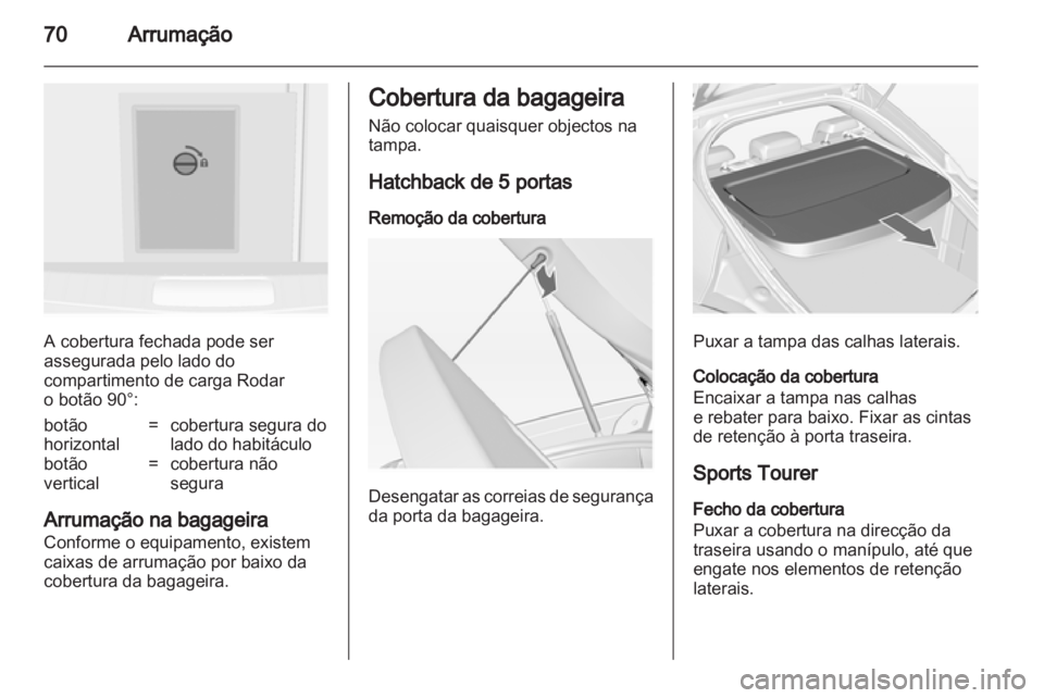 OPEL INSIGNIA 2012  Manual de Instruções (in Portugues) 