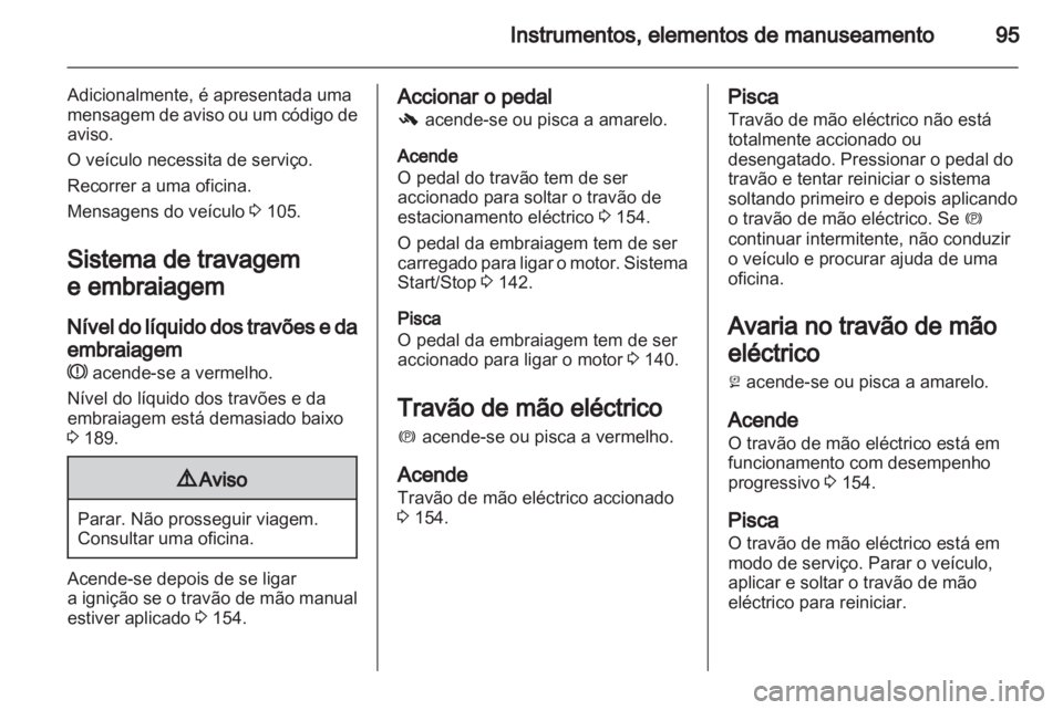 OPEL INSIGNIA 2012  Manual de Instruções (in Portugues) 