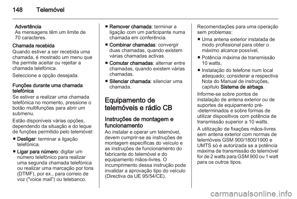 OPEL INSIGNIA 2012.5  Manual de Informação e Lazer (in Portugues) 