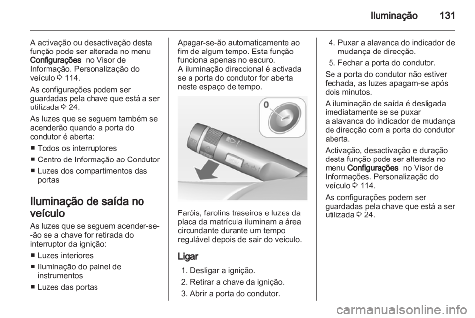 OPEL INSIGNIA 2012.5  Manual de Instruções (in Portugues) 