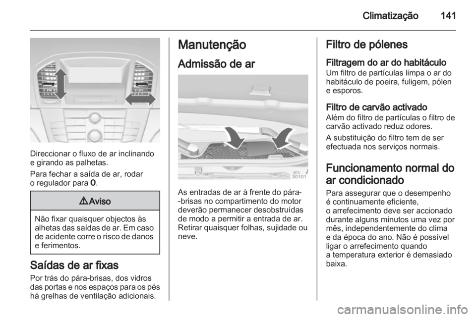 OPEL INSIGNIA 2012.5  Manual de Instruções (in Portugues) 